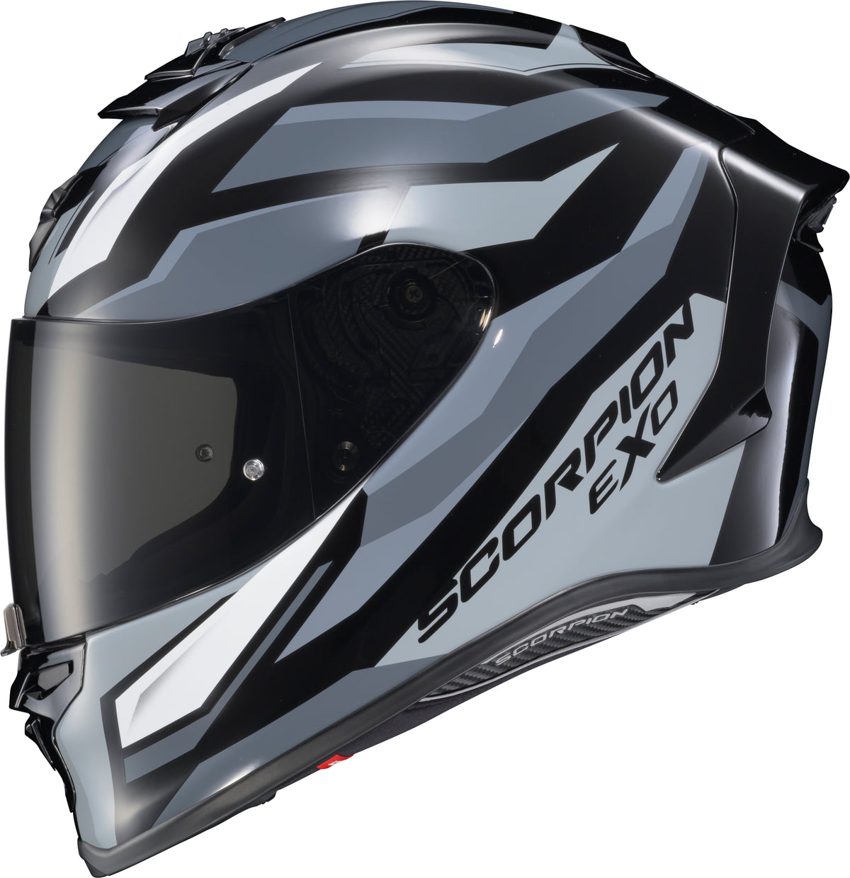 Scorpion EXO-R1 Air Raven Helmet - Black/Orange/Grey