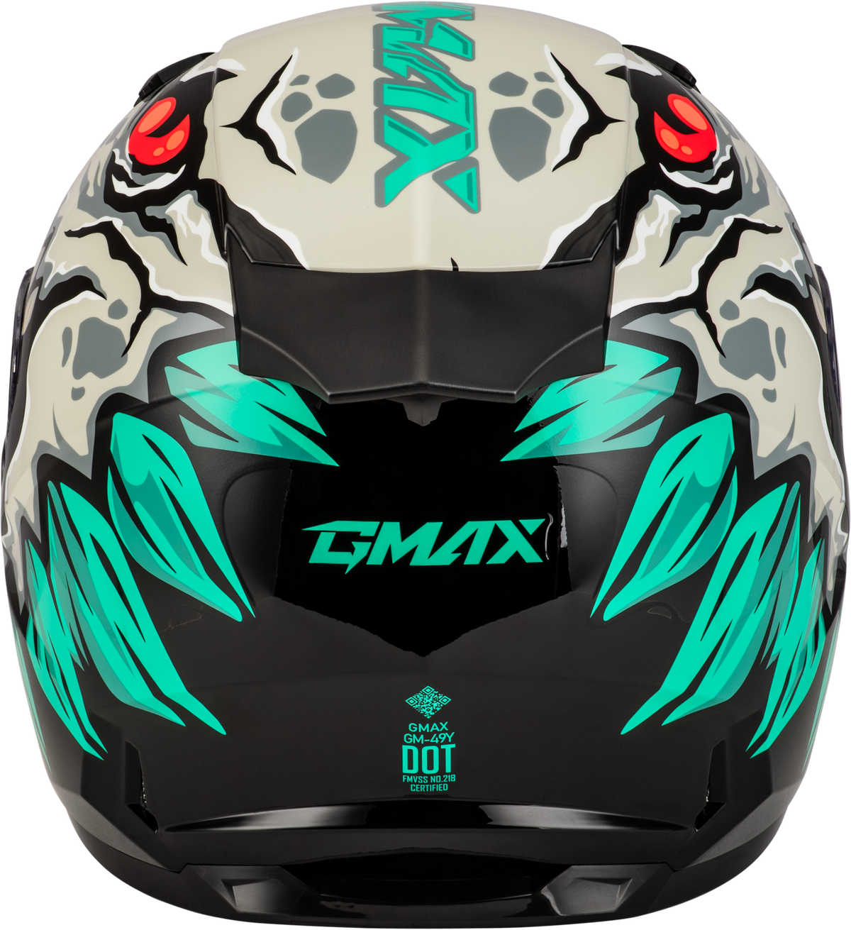 GMAX Youth GM-49Y Drax Snow Helmet Silver