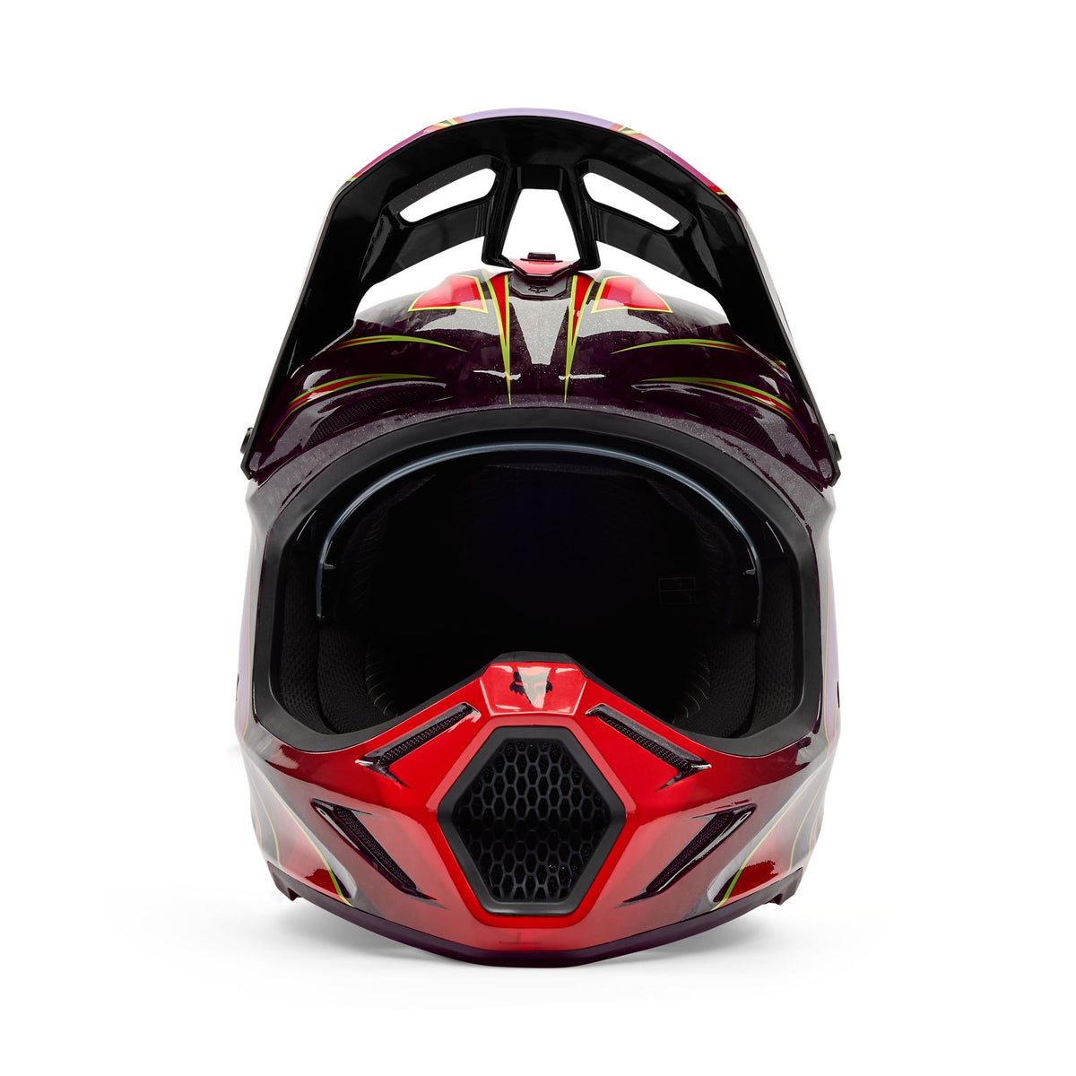 Fox Racing V3 Rs Canvas Helmet - Red