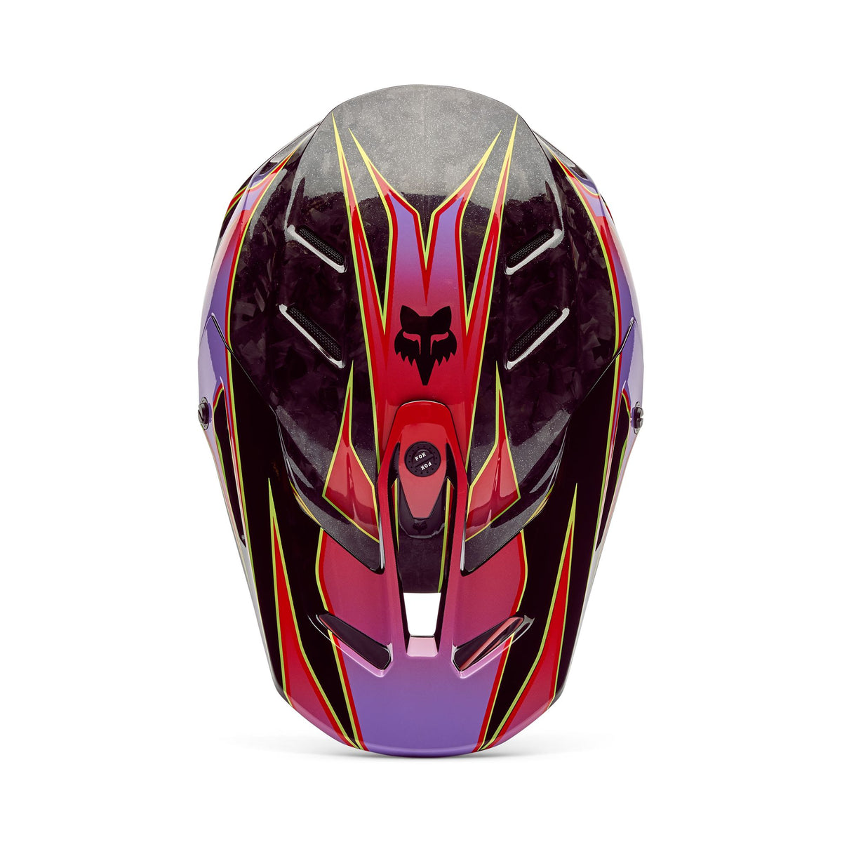 Fox Racing V3 Rs Canvas Helmet - Red