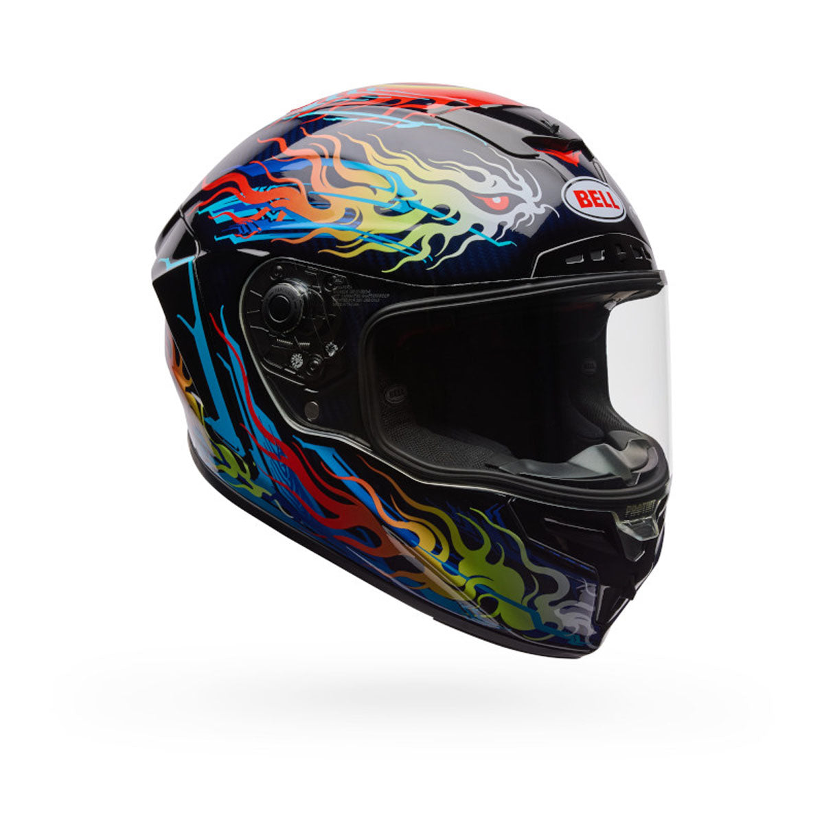 Bell Racestar Dlx Willrise Grime Le Helmet - Black