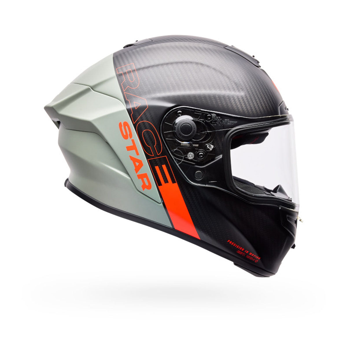 Bell Race Star DLX Flex Strike Helmet - Orange Strike