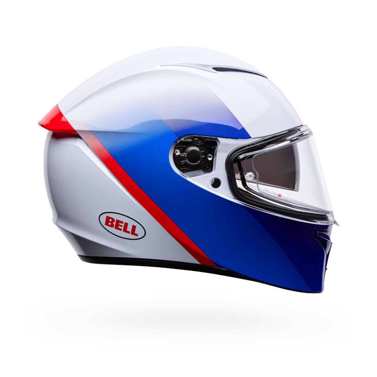 Bell Lithium MIPS Bash Helmet CLOSEOUT - White/Blue Bash