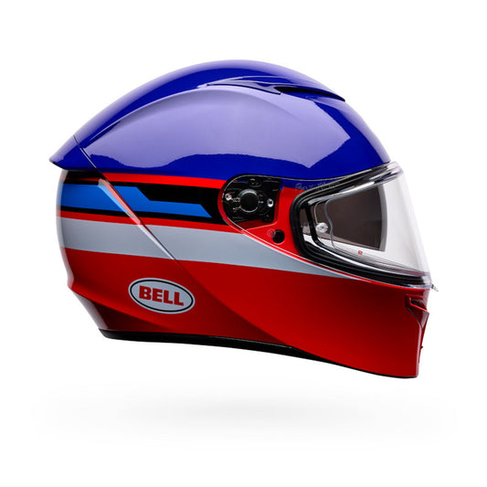 Bell Lithium Motion Helmet CLOSEOUT - Blue/Red Motion