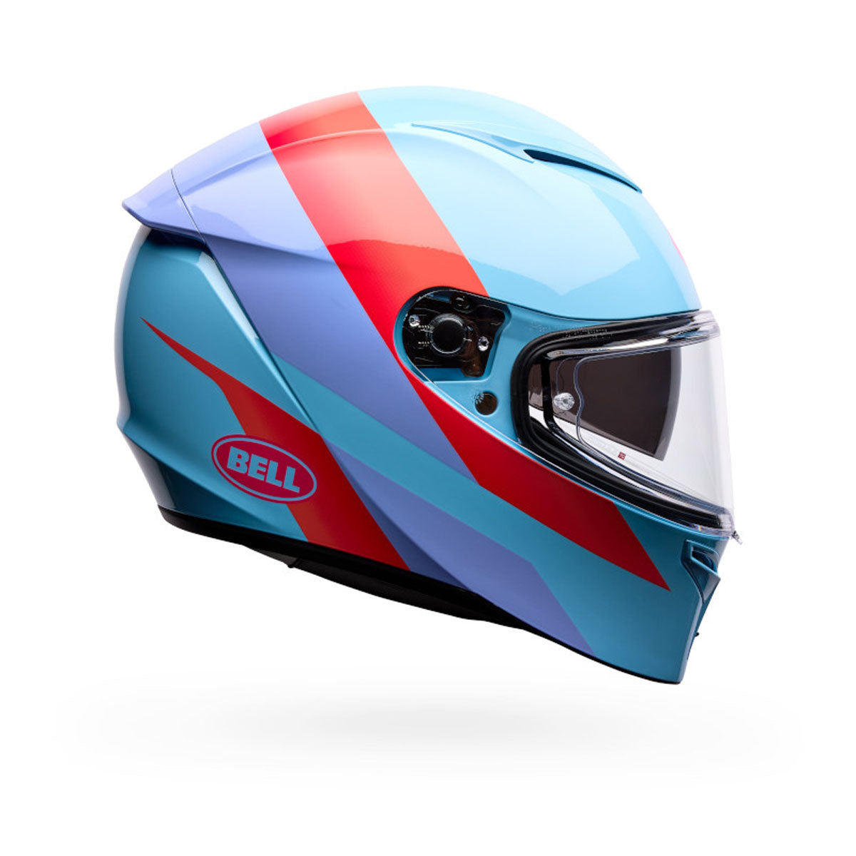 Bell Lithium Passion Helmet CLOSEOUT - Blue/Pink Passion