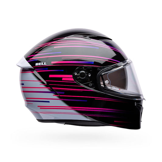 Bell Lithium Velo Helmet - Black/Purple Velo