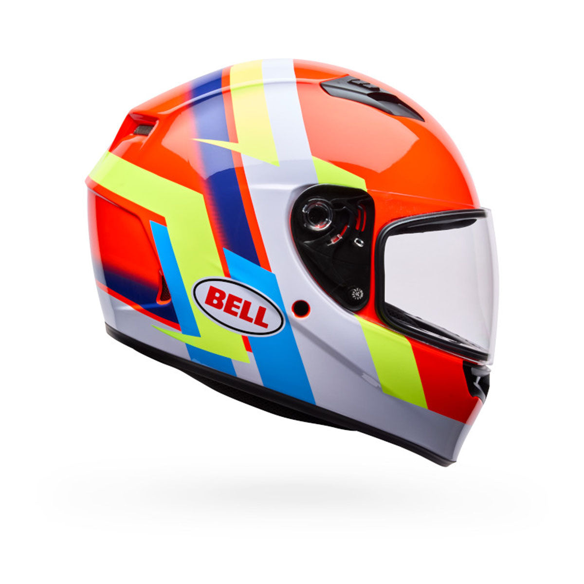 Bell Qualifier Vibe Helmet CLOSEOUT - Orange/Blue Vibe