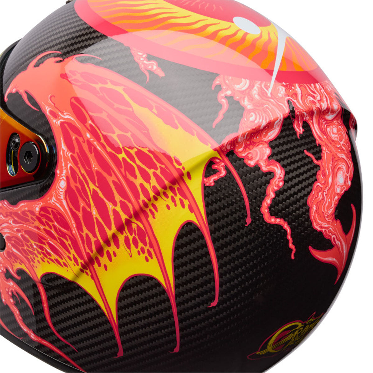 bell eliminator helmet carbon Bell Eliminator Carbon Mad S Grime LE Helmet Black / Medium
