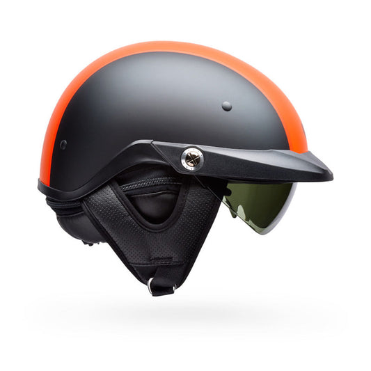 Bell Pit Boss Pin Helmet - Matte Black/Orange Pin