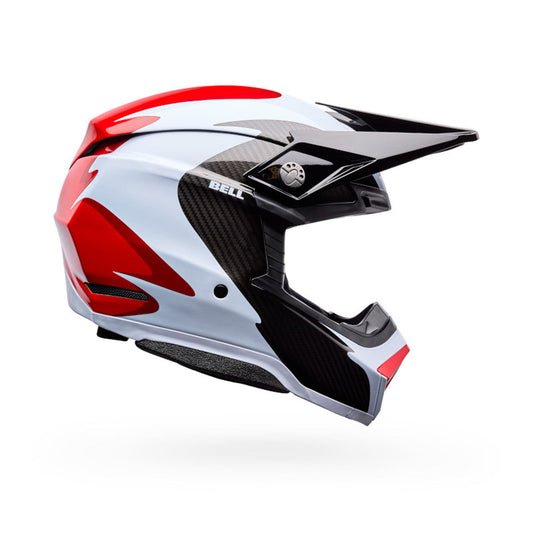 Bell Moto-10 Spherical Helmet - Black/Red