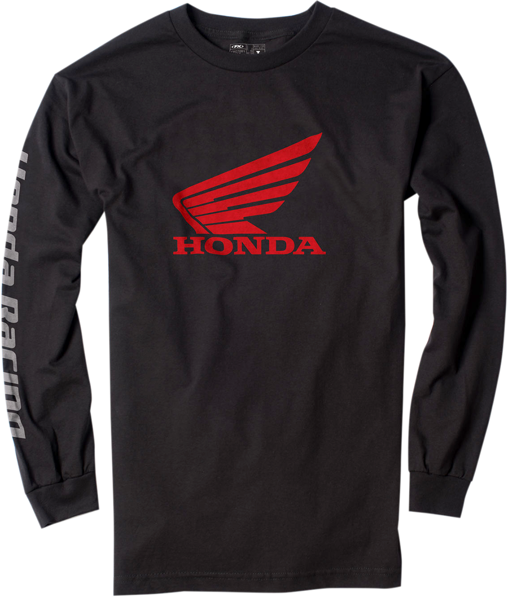 Facotry Effex Honda Long-Sleeve T-Shirt - Black
