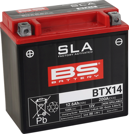 BS Battery - BTX14 (YTX)
