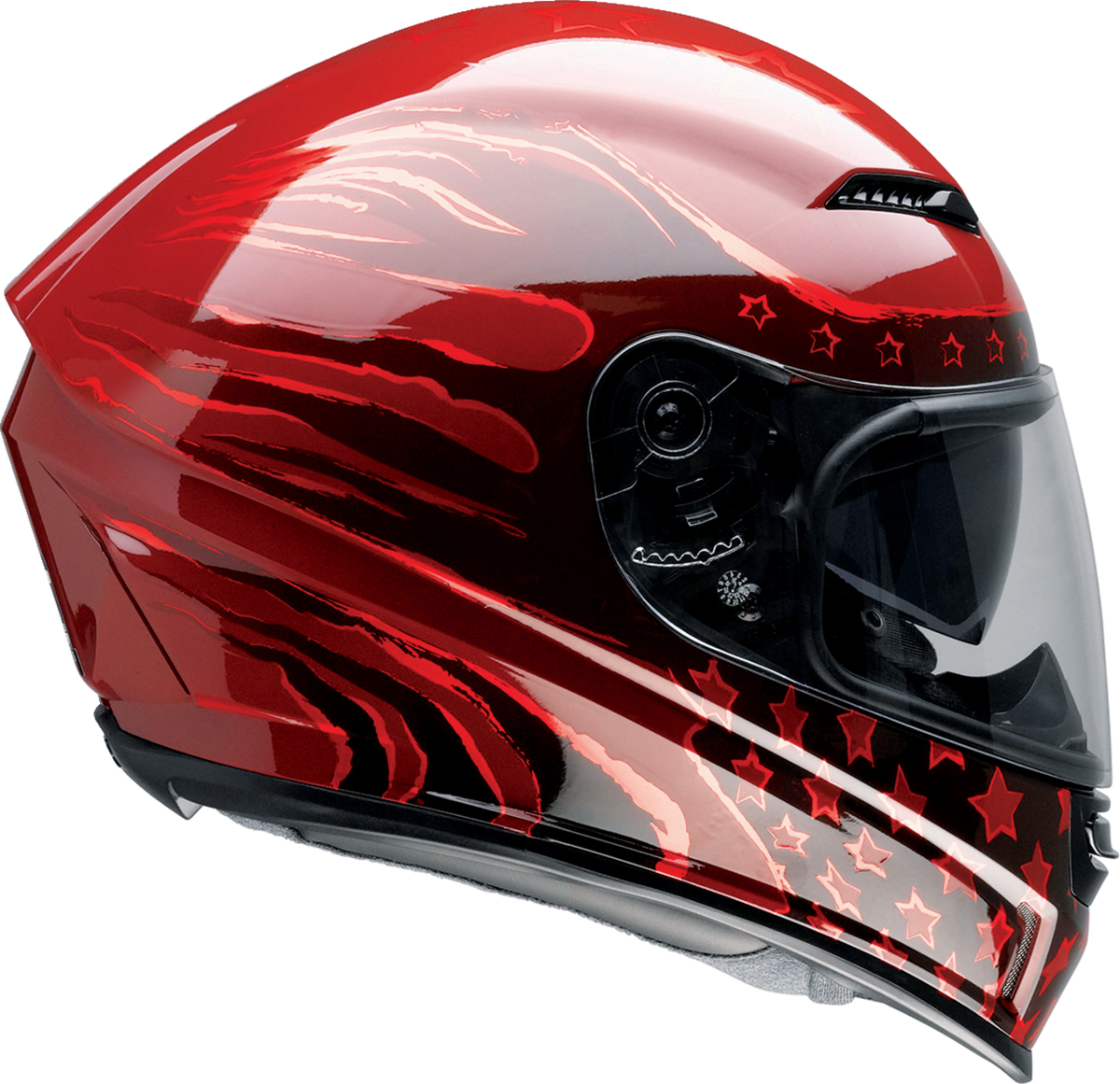 Z1R Jackal Patriot Helmet - Red