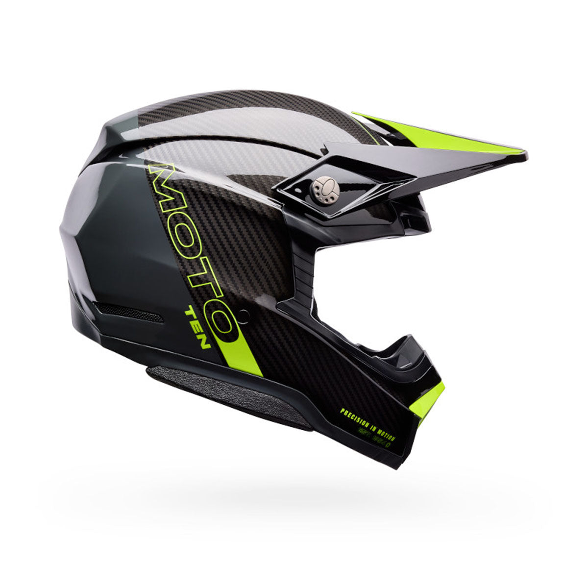 Bell Moto-10 Spherical Strike Helmet - Yellow/Gray