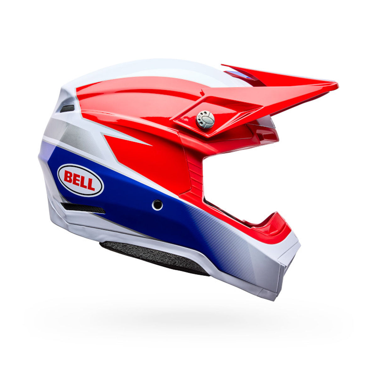 Bell Moto-10 MIPS Falcon Helmet - Red/White Falcon