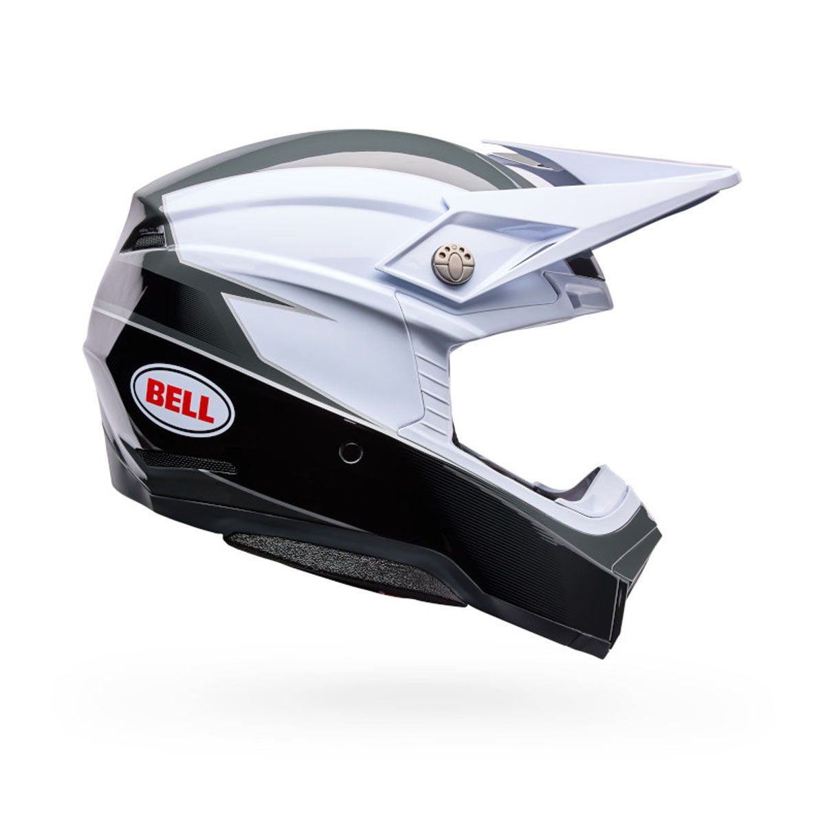 Bell Moto-10 MIPS Falcon Helmet - White/Black Falcon