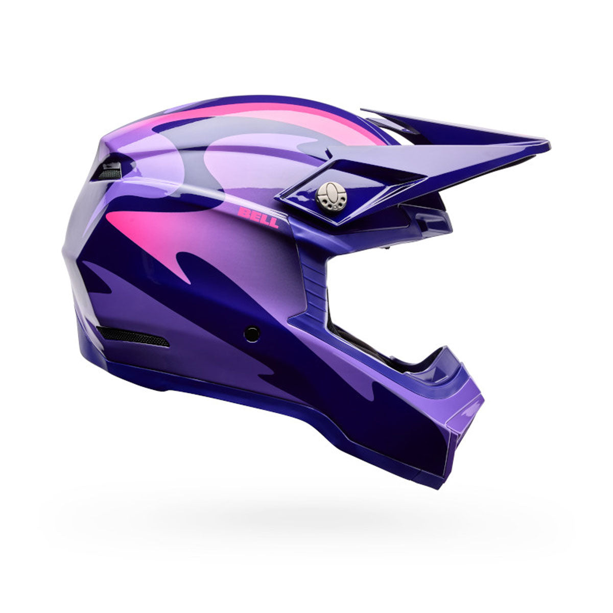 Bell Moto-10 MIPS Fluid Helmet CLOSEOUT - Purple Fluid