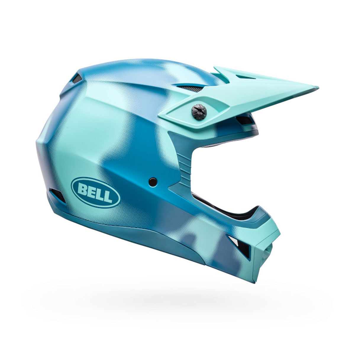 Bell MX-10 MIPS Camo Helmet - Blue Camo Camo