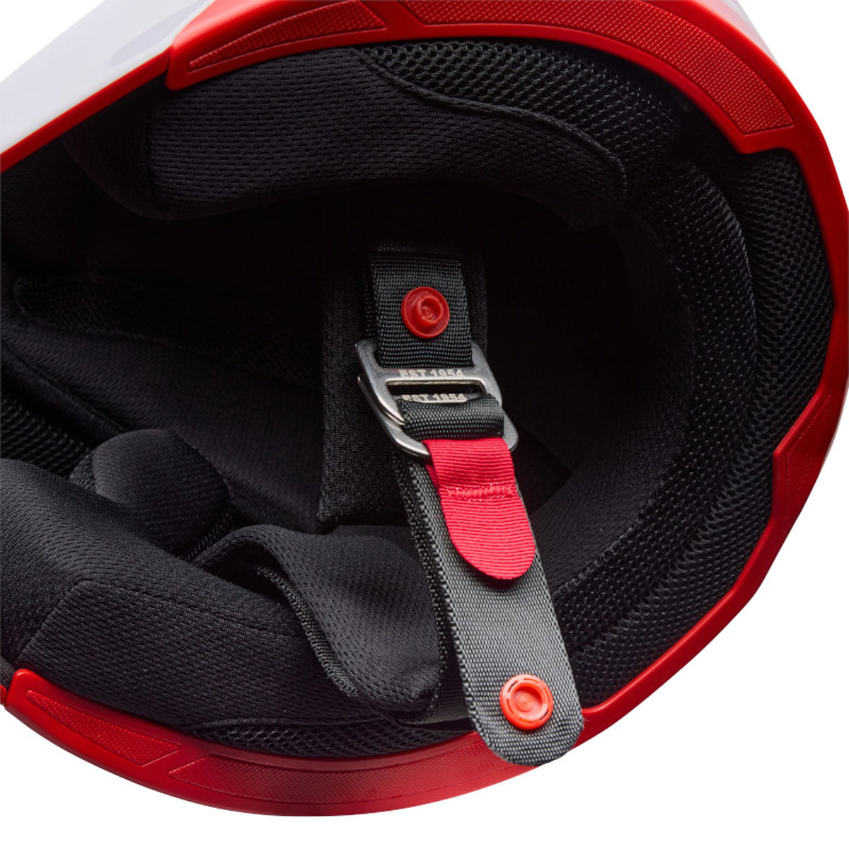 Bell Mx-10 Mips Aviator Helmet - Red/Black