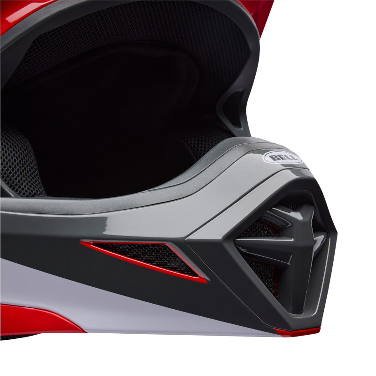 Bell Mx-10 Mips Aviator Helmet - Red/Black