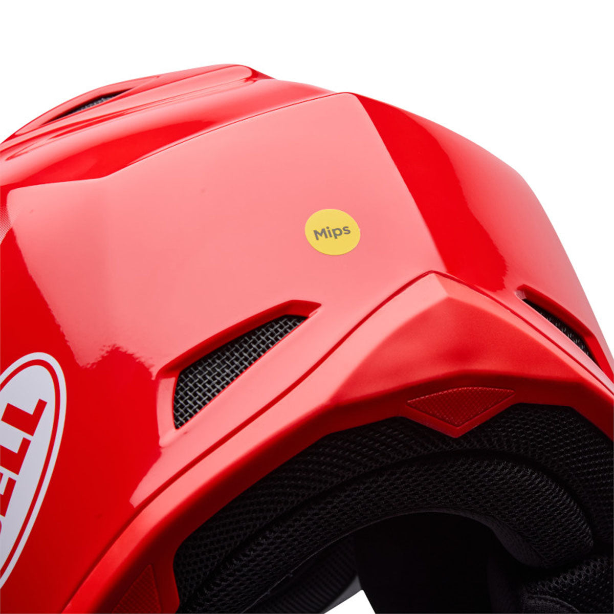 Bell Mx-10 Mips Aviator Helmet - Red/Black
