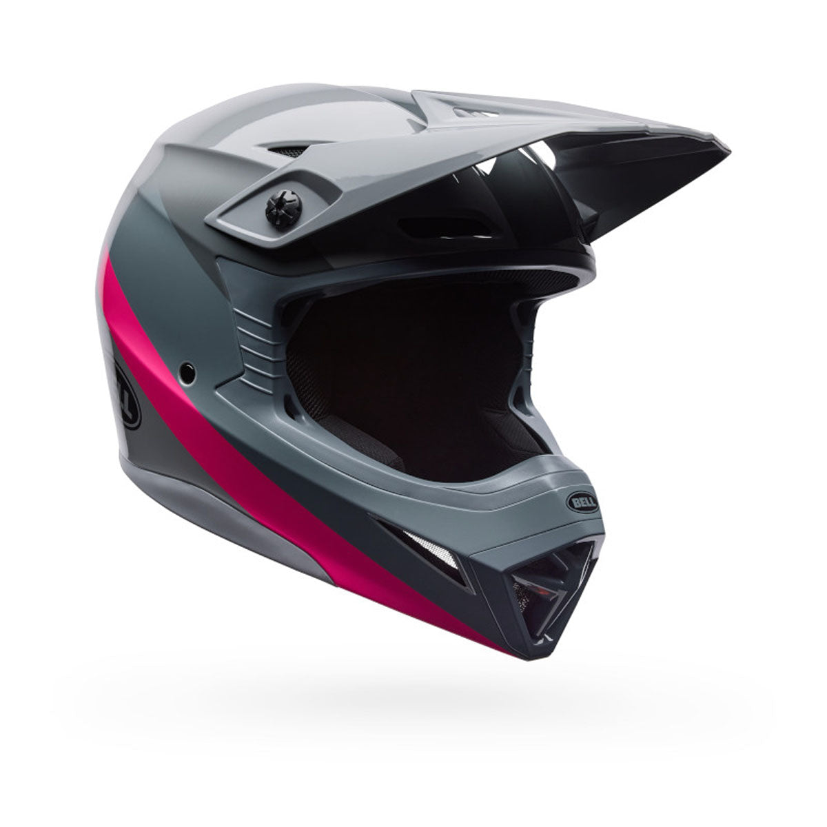 Bell Mx-10 Mips Aviator Helmet - Grey/Pink