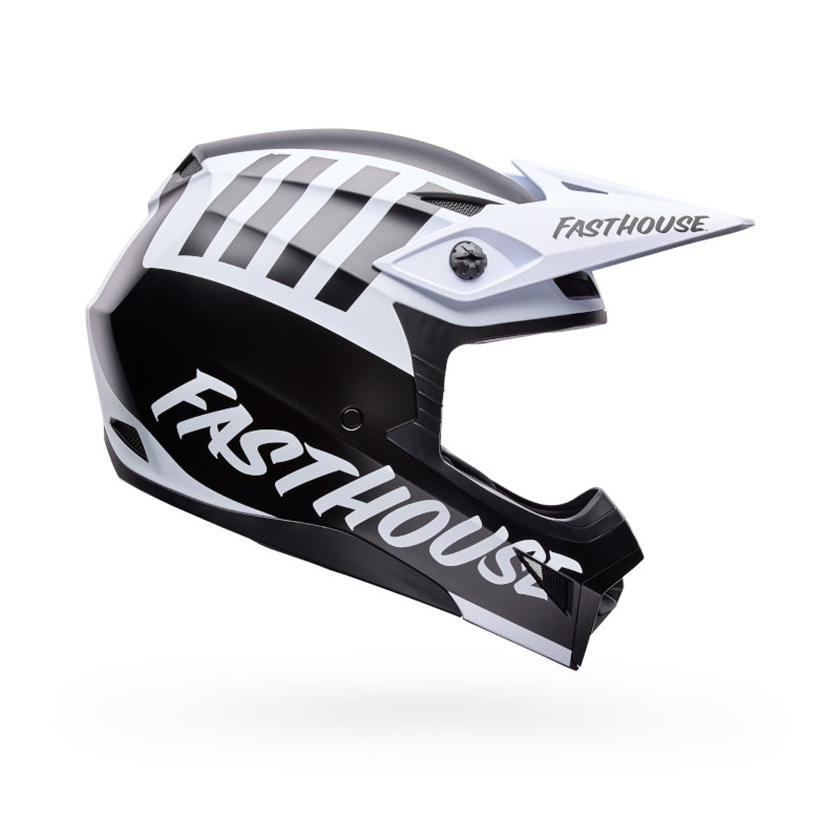 Bell MX-10 MIPS Fasthouse Helmet - Black/White Fasthouse