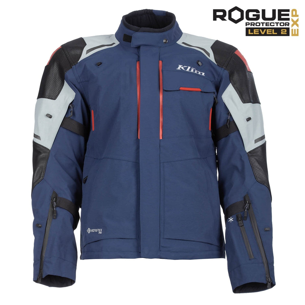 Klim Kodiak Jacket - Dress Blues/Red Oxide
