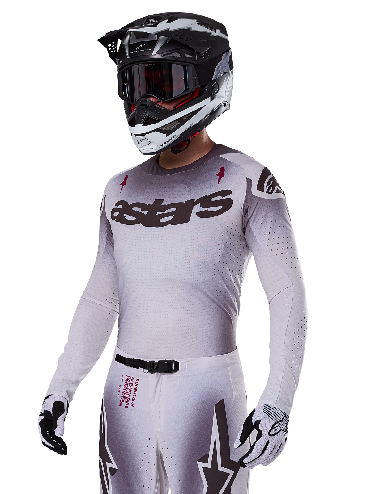 Alpinestars 2025 Supertech Maker Jersey - Silver/Black