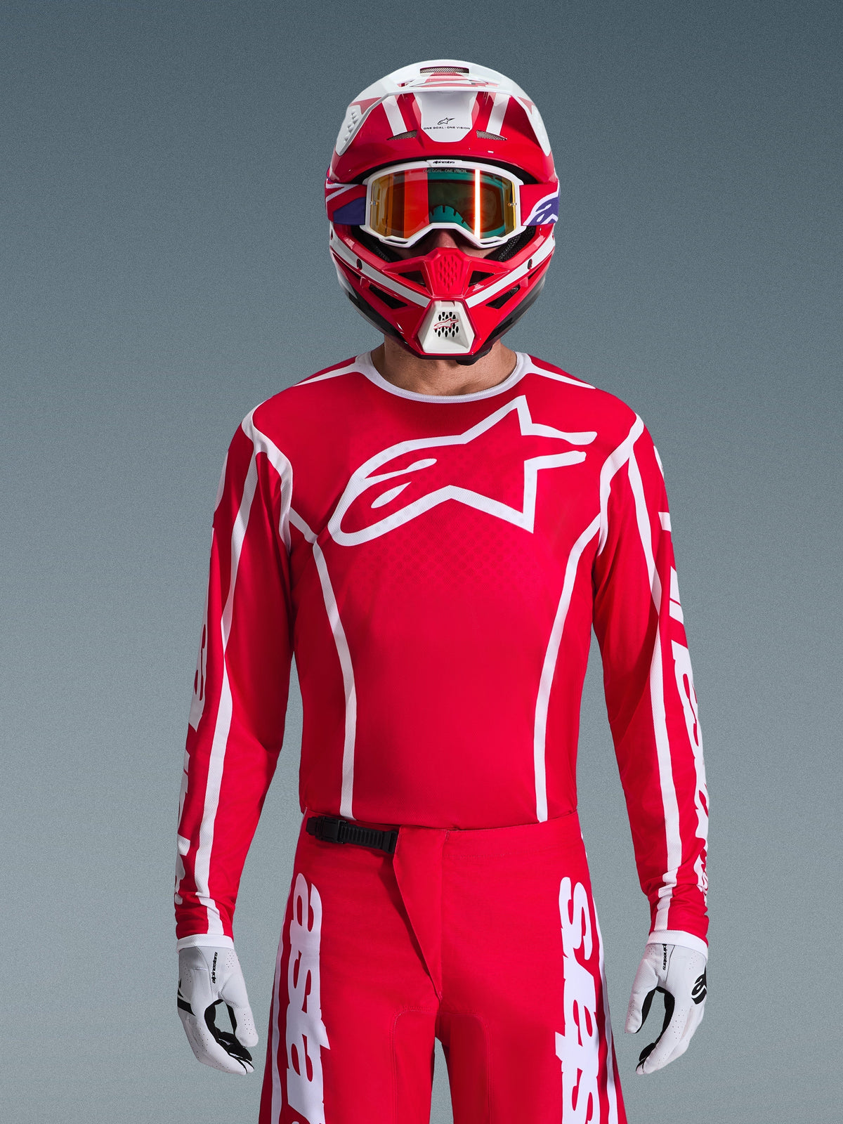 Alpinestars 2026 Fluid Apex Jersey - Red/White