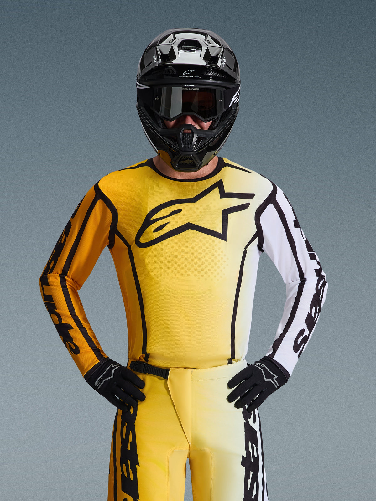 Alpinestars 2026 Fluid Apex Jersey - Yellow/Black
