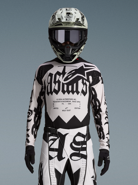 Alpinestars Limited Edition Techstar Wolf Dust Jersey - Dune Black