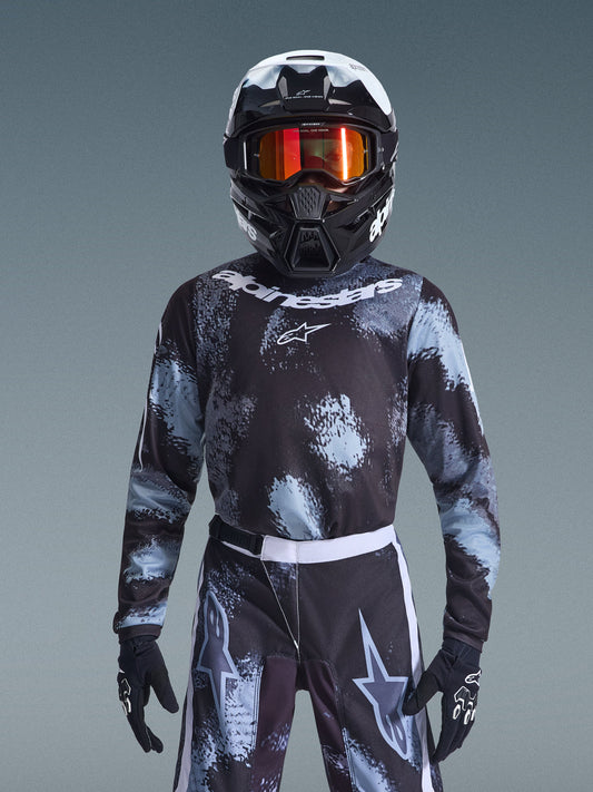 Alpinestars 2026 Youth Fluid Lahnd Jersey - Iron Camo