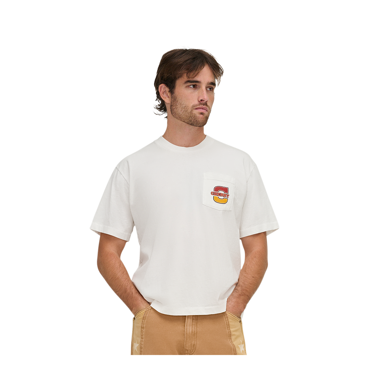Fox Racing Fox x Cherry Classic Pocket Tee CLOSEOUT - White