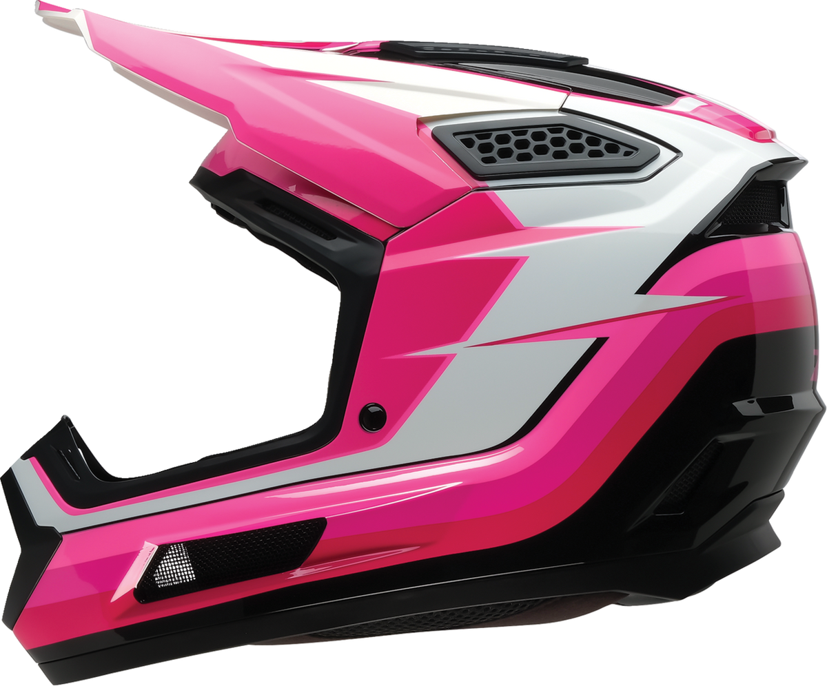 Z1R Dirt Maxx Vortex Helmet - Pink/White