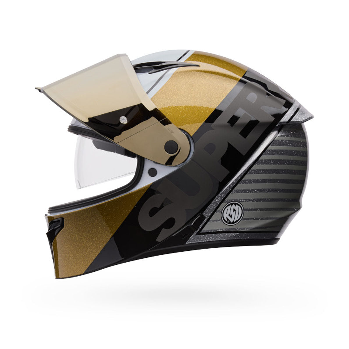 Bell Lithium Mips Plus Rsd Obispo Helmet - White/Gold