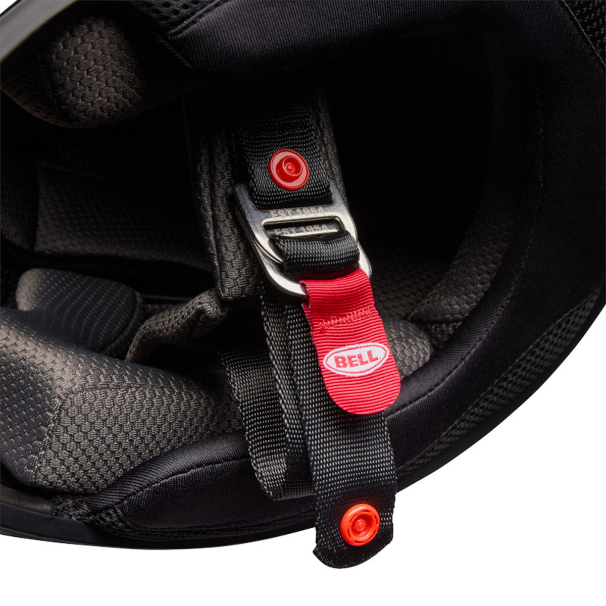 Bell Qualifier Grid Helmet - White/Red