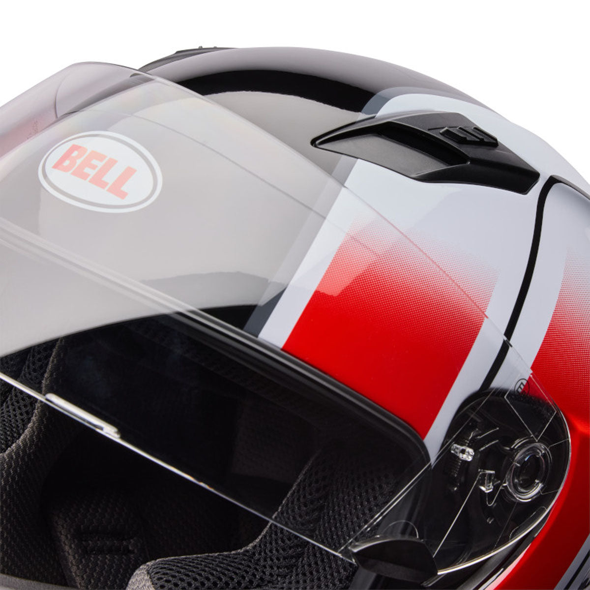 Bell Qualifier Grid Helmet - White/Red