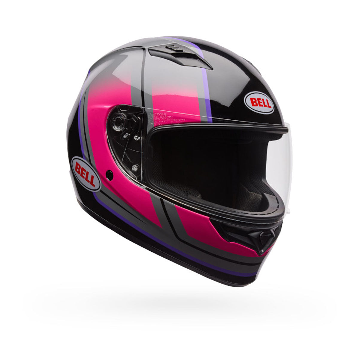 Bell Qualifier Grid Helmet - Grey/Pink