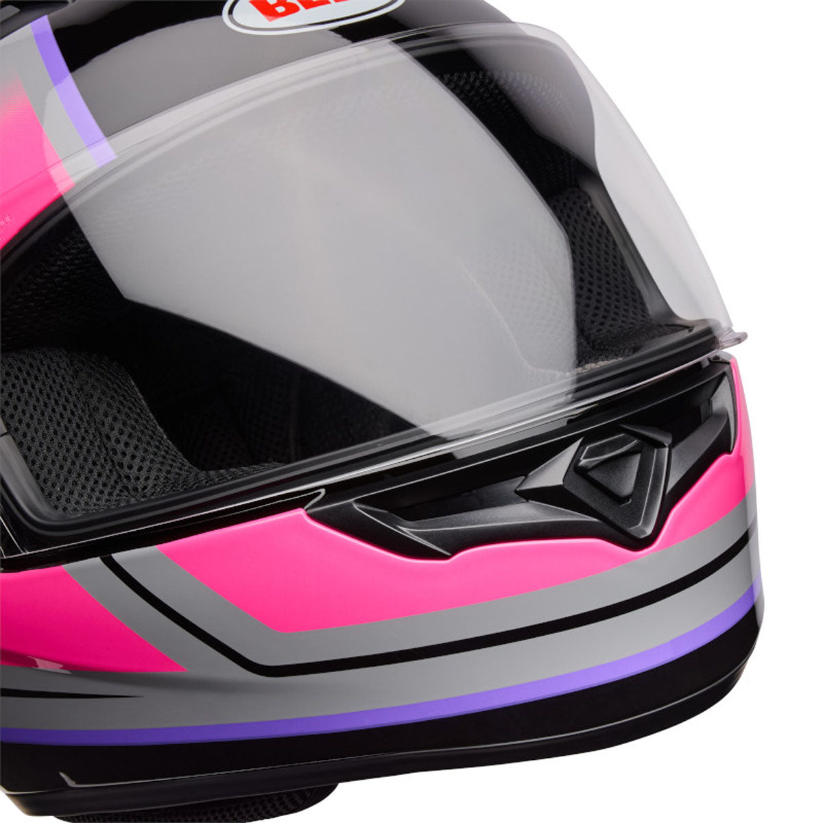Bell Qualifier Grid Helmet - Grey/Pink