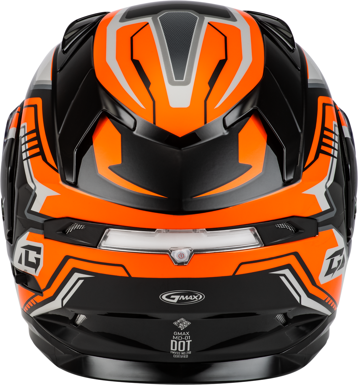 GMAX MD-01S Transistor Electric Helmet Orange/Black