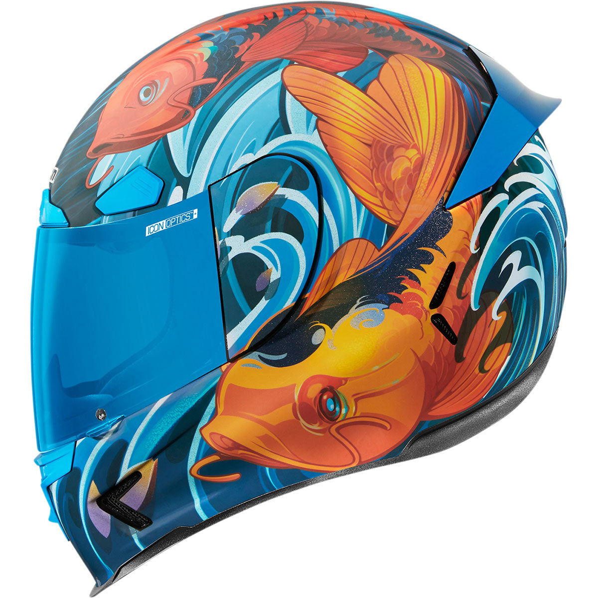 Icon Airframe Pro Koi Helmet - Blue
