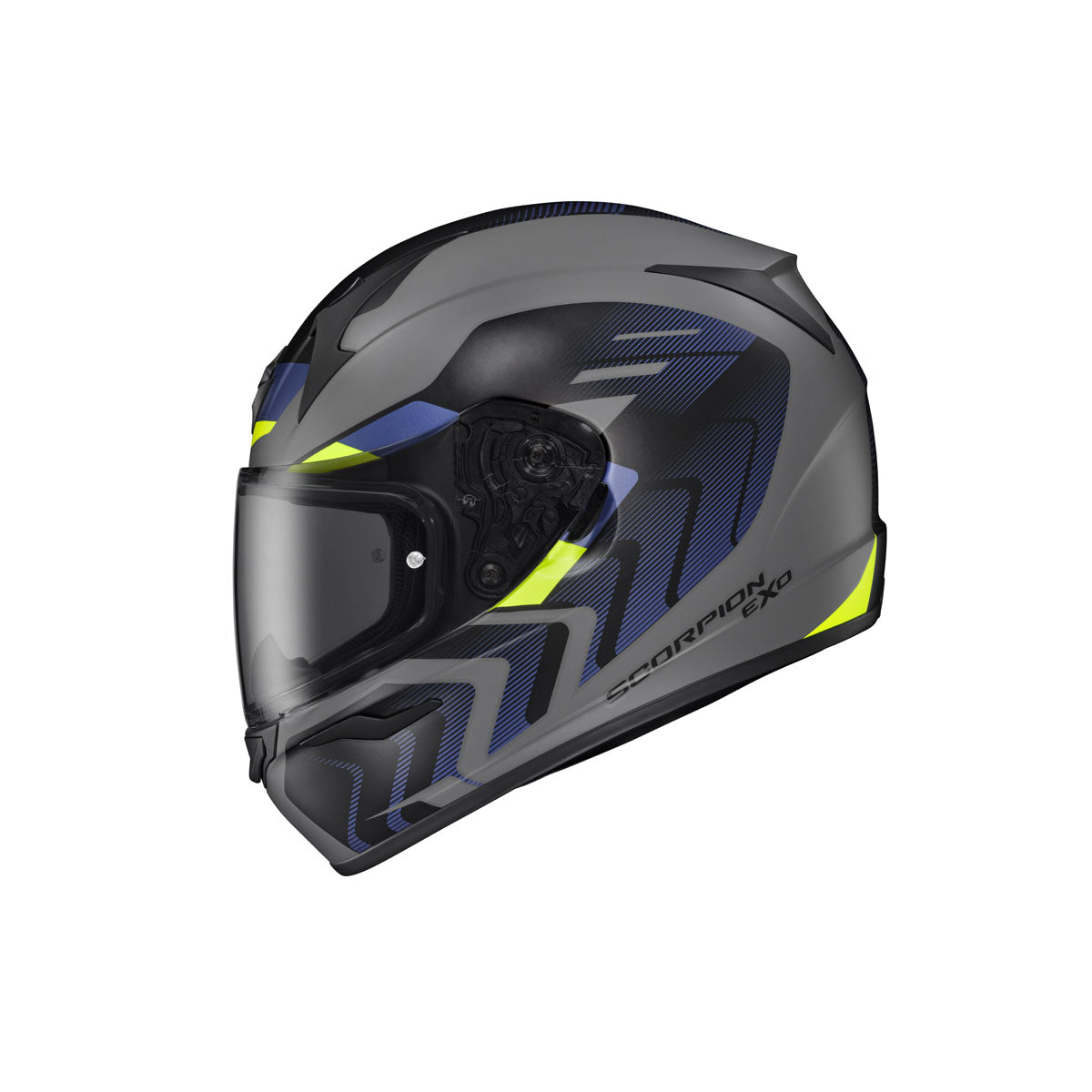 exo 750 scorpion helmet Scorpion EXO-R320 Alchemy Helmet (Medium, White/Blue/Hi-Viz)