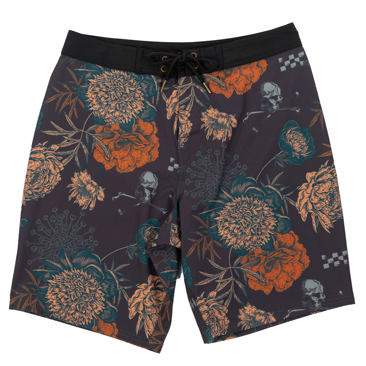 Fasthouse Scene 19" Boardshort - Black