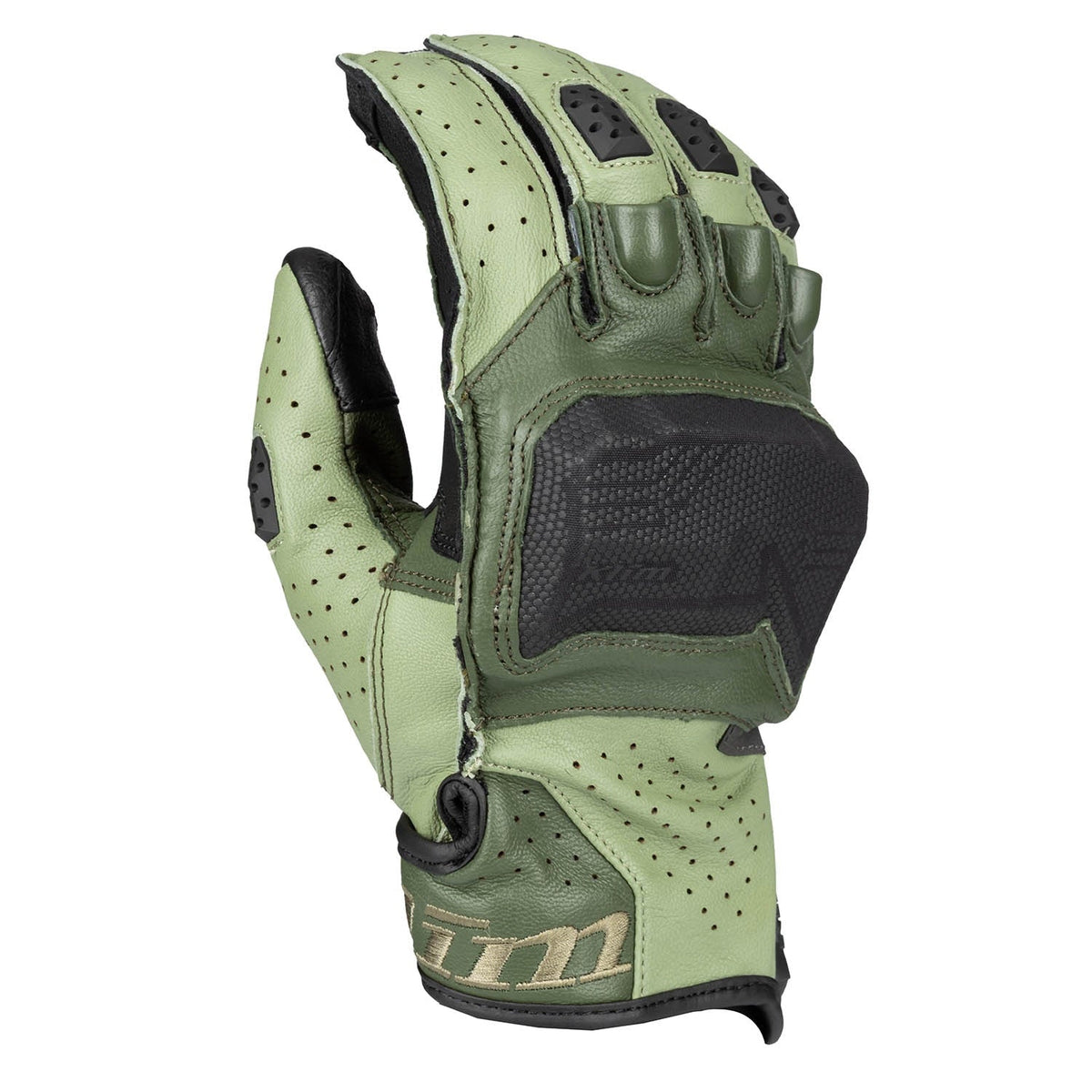 Klim Badlands Aero Pro Short Glove - Rifle Green/Oil Green