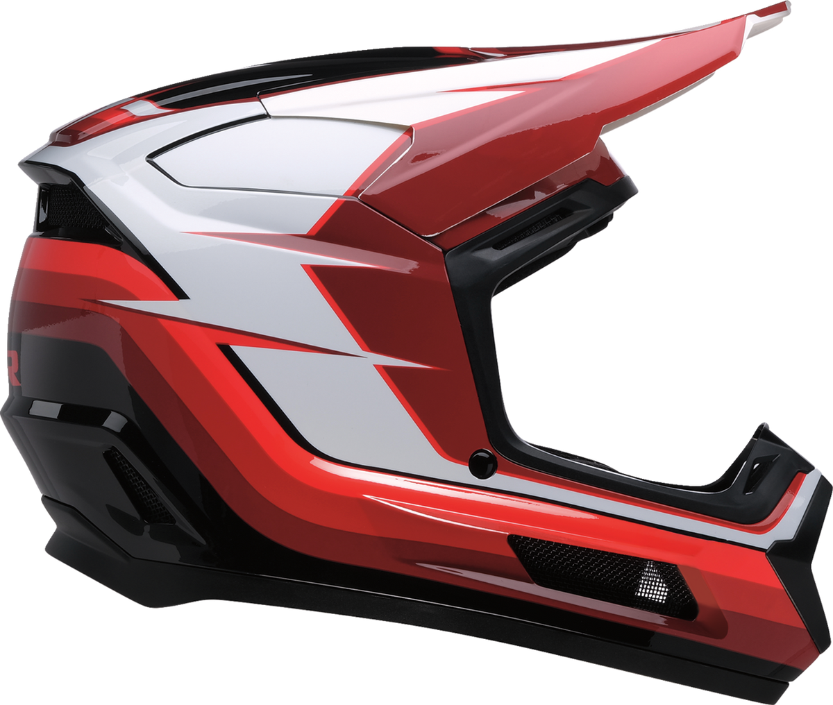 Z1R Youth Dirt Maxx Vortex Helmet - Red/White