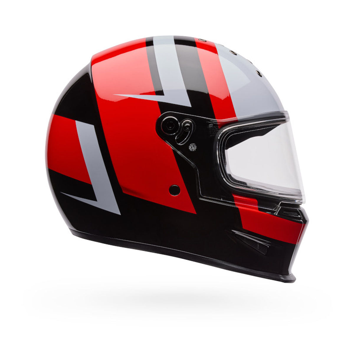 Bell Eliminator Side Track Helmet - Gloss Red/Black