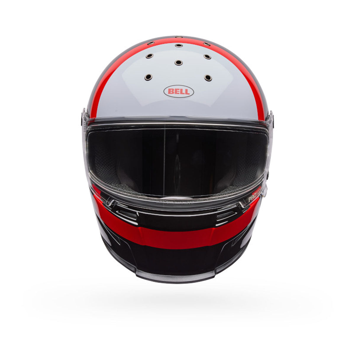 Bell Eliminator Side Track Helmet - Gloss Red/Black