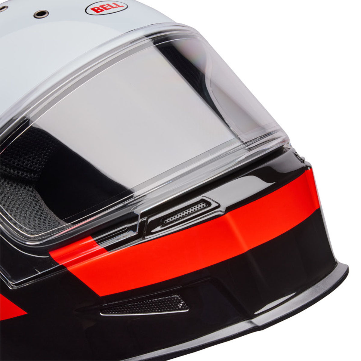 Bell Eliminator Side Track Helmet - Gloss Red/Black
