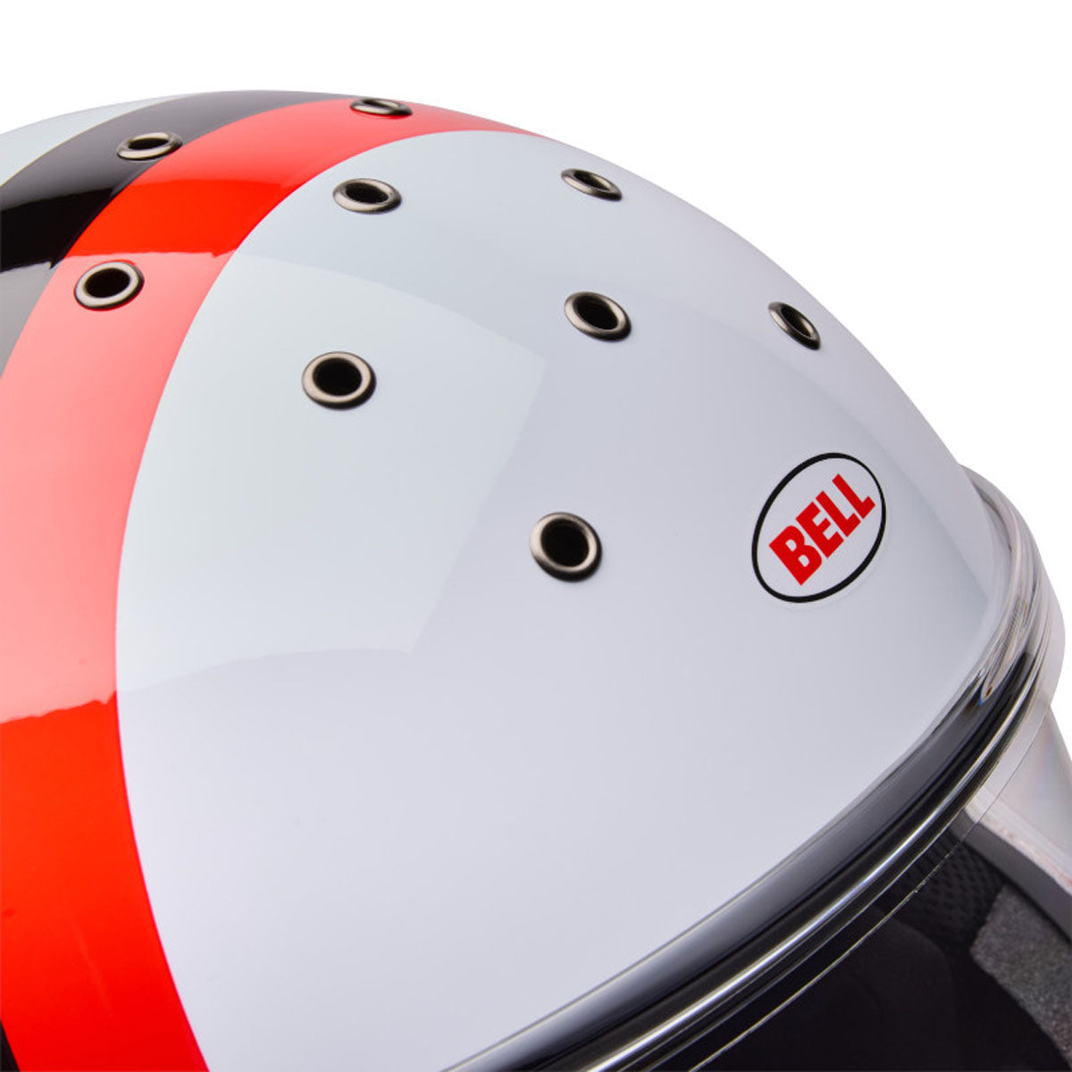 Bell Eliminator Side Track Helmet - Gloss Red/Black